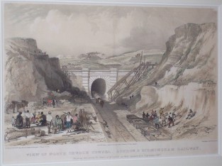 North Church Tunnel as at 1839