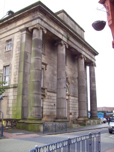 The original Curzon St Station of the L&B in 2009 ; the city centre frontage.