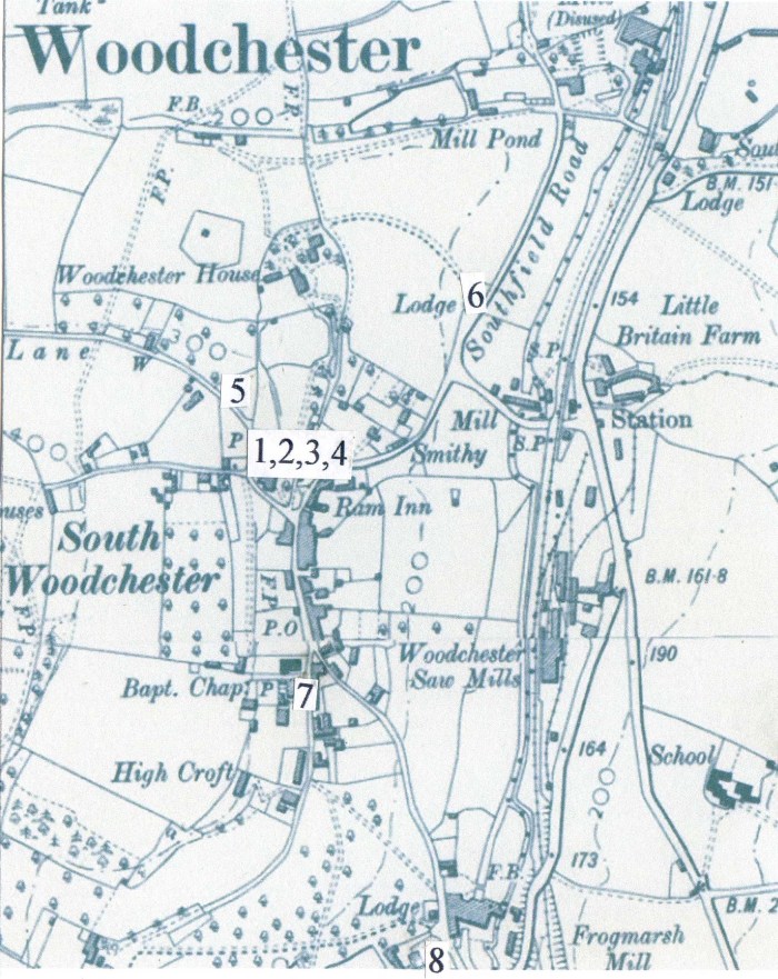 Woodchester railway employees